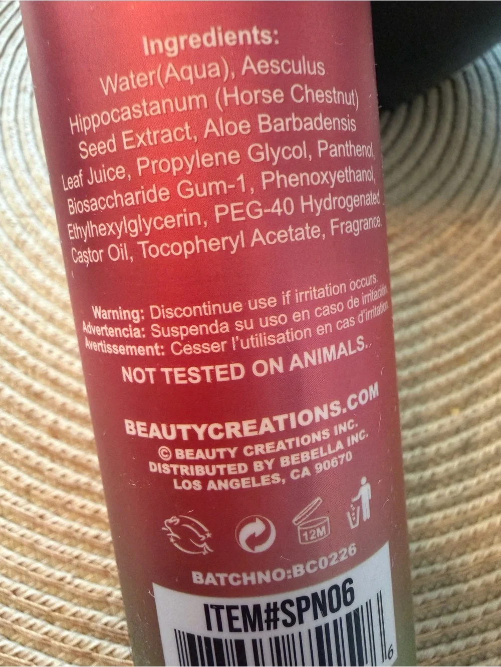 New Creations Watermelon Setting Spray - Pink/Green 4 Oz.